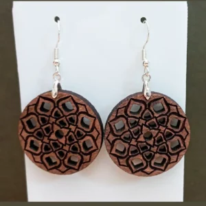 Boucles d’oreilles Mandala orme