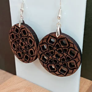 Boucles d’oreilles Mandala orme